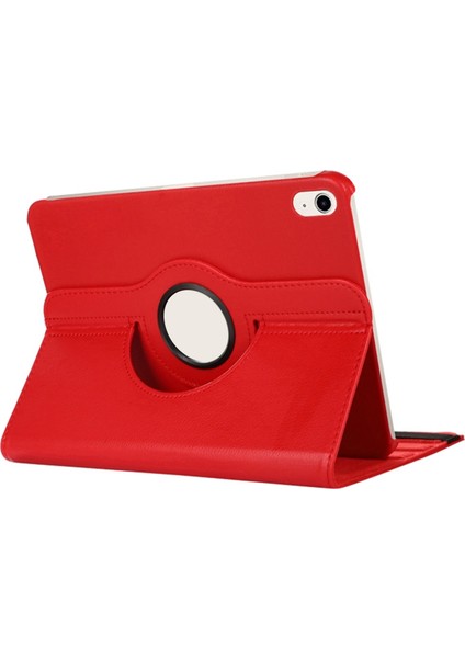 Apple iPad 10 Nesil 10.9 2022 Uyumlu 3 Kameralı Döner Standlı Kapaklı Kılıf