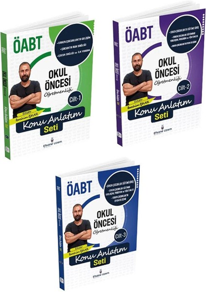 2025 ÖABT Okul Öncesi Öğretmenliği Fasikül Konu Anlatım Set