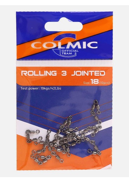 Rolling 3 Jointed Bilyalı Zincir Fırdöndü 12P