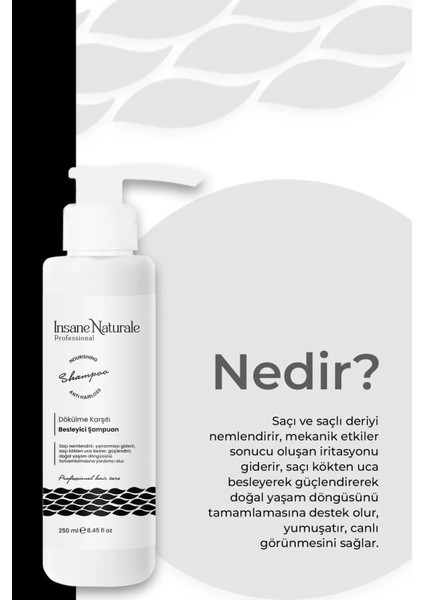 Dökülmeyi Önleyici Besleyici Şampuan 250 ml