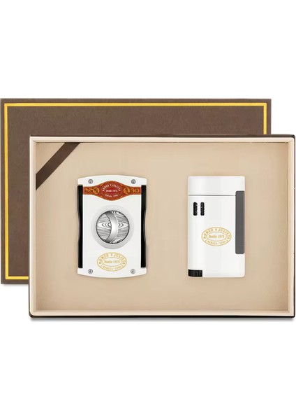 Özel Seri Romeo Y Julieta Çakmak Kesici Ikili Beyaz Puro Seti fiyatları