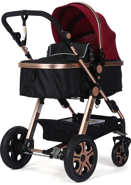Canyon Travel Sistem V2 Bebek Arabası Puset Kırmızı