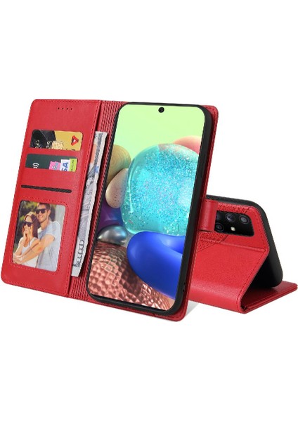 Samsung Galaxy A71 5g Üç Kart Yuvaları Kickstand Premium 4 Için Flip Case (Yurt Dışından)