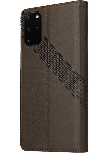 Samsung Galaxy S20 Artı Kickstand Üç Kart Yuvaları Premium Için Flip Case (Yurt Dışından)