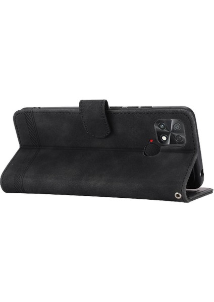 Xiaomi Poco C40 Premium Nakit Cep Kart Yuvaları Bileklik Için Flip Case (Yurt Dışından)