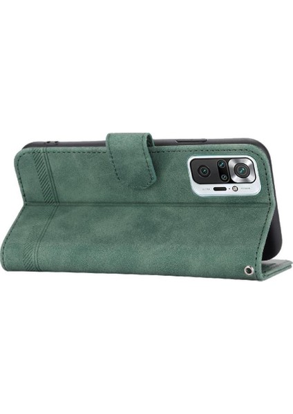 Xiaomi Redmi Not 10 Pro 4g Premium Manyetik Kapatma Kartı Için Flip Case (Yurt Dışından)