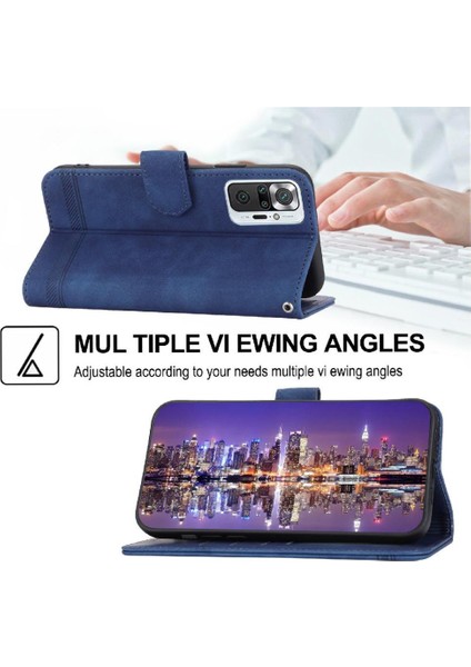 Xiaomi Redmi Not 10 Pro 4g Premium Manyetik Kapatma Kartı Için Flip Case (Yurt Dışından)