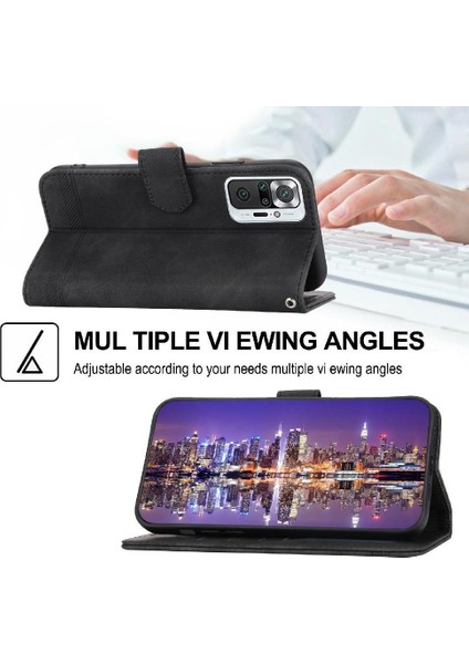 Xiaomi Redmi Not 10 Pro 4g Premium Manyetik Kapatma Kartı Için Flip Case (Yurt Dışından)