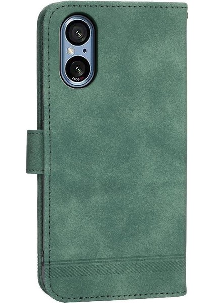 Sony Xperia 5 V Kart Yuvaları Premium Nakit Cep Bileklik Için Flip Case (Yurt Dışından) indirimleri