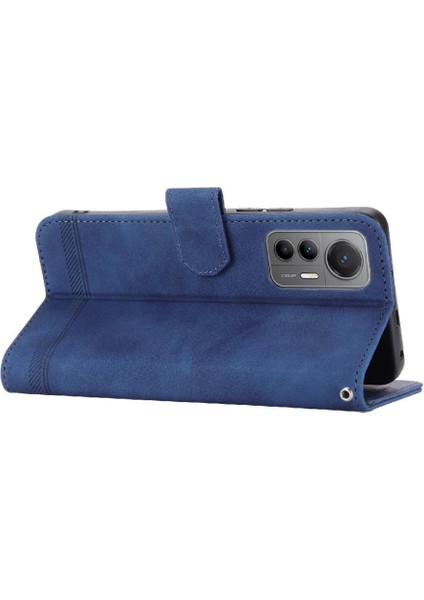 Xiaomi 12 Pro Manyetik Kapatma Bileklik Kart Yuvaları Premium Için Flip Case (Yurt Dışından)
