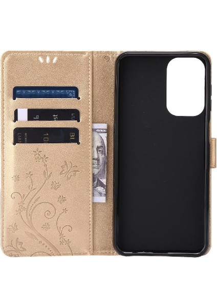 Samsung Galaxy A53 5g Kickstand Manyetik Kapatma Kart Tutucu Için Filp Durumda (Yurt Dışından)
