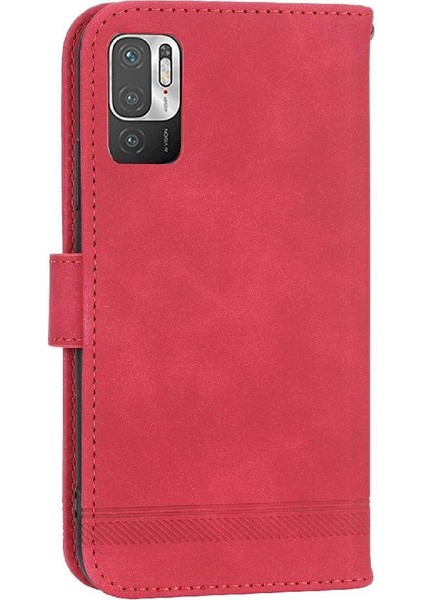 Xiaomi Redmi Not 10 Için Flip Case 4g Nakit Cep Bileklik Manyetik Kart (Yurt Dışından)