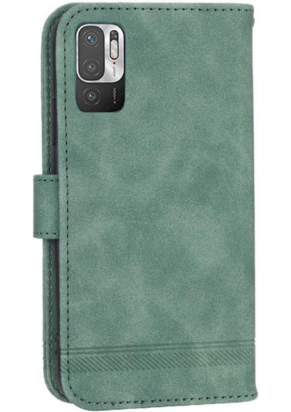 Xiaomi Redmi Not 10 Için Flip Case 4g Nakit Cep Bileklik Manyetik Kart (Yurt Dışından)