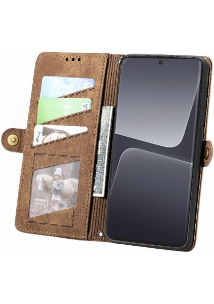 Xiaomi 13 Için Flip Case Darbeye Kapak Kılıf Basit Cüzdan (Yurt Dışından) indirimleri