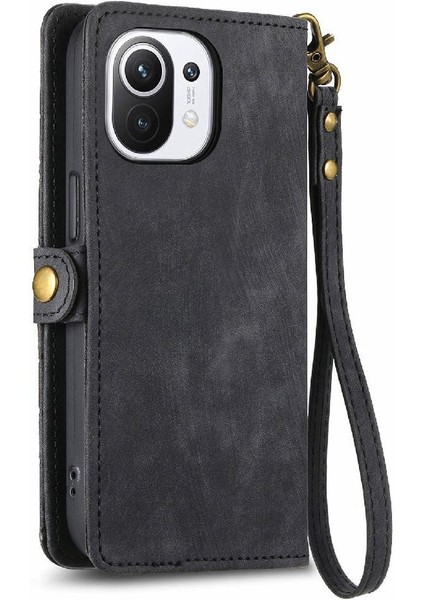 Xiaomi 11 Için Flip Case Cüzdan Kılıf Darbeye Basit Iş (Yurt Dışından) modelleri