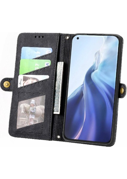 Xiaomi 11 Için Flip Case Cüzdan Kılıf Darbeye Basit Iş (Yurt Dışından) indirimleri