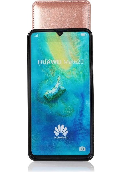 Kredi Kartı Tutucu Manyetik Toka ile Huawei Mate 20 ile Uyumlu (Yurt Dışından)