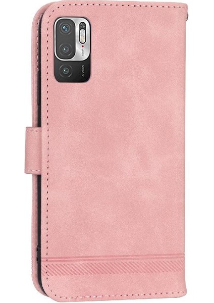 Xiaomi Redmi Not 10 Için Flip Case 4g Nakit Cep Bileklik Manyetik Kart (Yurt Dışından)