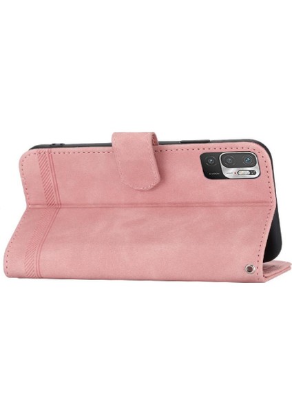 Xiaomi Redmi Not 10 Için Flip Case 4g Nakit Cep Bileklik Manyetik Kart (Yurt Dışından)