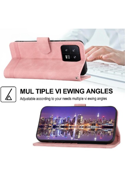 Xiaomi 13 Bileklik Nakit Cep Kartı Yuvaları Manyetik Kapatma Için Flip Case (Yurt Dışından) indirimleri
