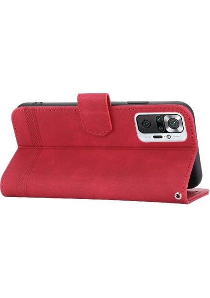 Xiaomi Redmi Not 10 Pro 4g Premium Manyetik Kapatma Kartı Için Flip Case (Yurt Dışından)