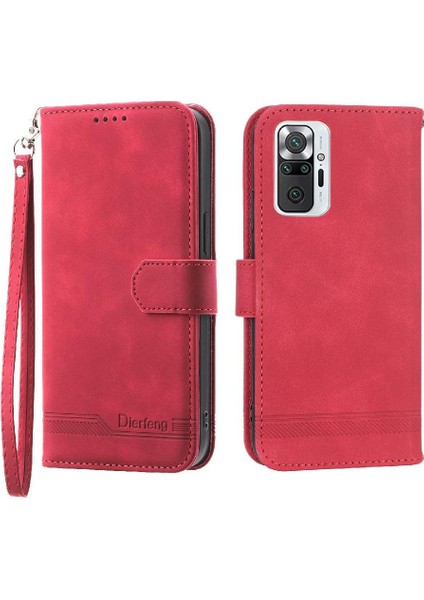 Xiaomi Redmi Not 10 Pro 4g Premium Manyetik Kapatma Kartı Için Flip Case (Yurt Dışından)