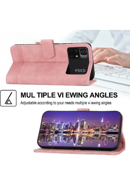 Xiaomi Poco X4 Pro 5g Manyetik Kapatma Nakit Cep Premium Için Flip Case (Yurt Dışından)