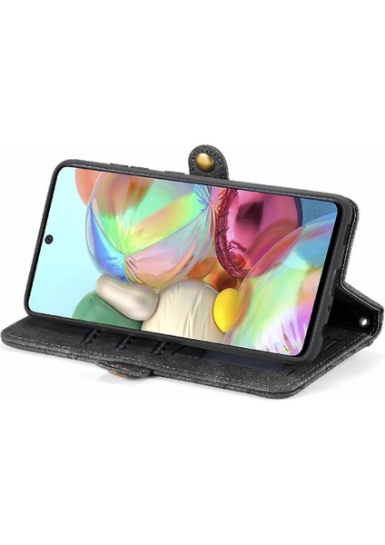 Samsung Galaxy A71 4g Için Flip Case Basit Iş Kapak Darbeye (Yurt Dışından) indirimleri