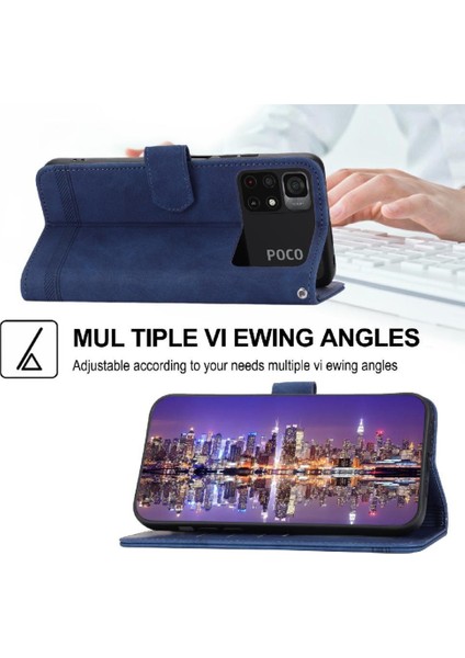 Xiaomi Poco X4 Pro 5g Manyetik Kapatma Nakit Cep Premium Için Flip Case (Yurt Dışından)
