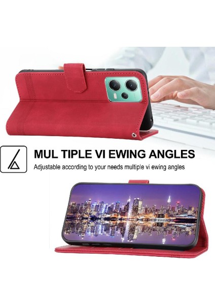 Xiaomi Redmi Not 12 Için Flip Case 4g Kart Yuvaları Bileklik Premium Nakit (Yurt Dışından) modelleri