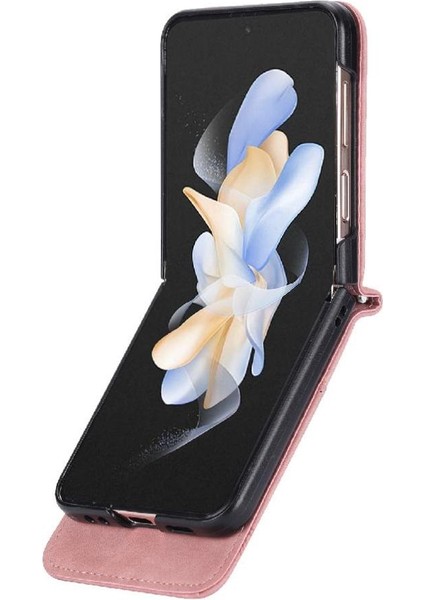 Samsung Galaxy Z Flip 5 Için Flip Case Bileklik Kart Yuvaları Manyetik Nakit (Yurt Dışından) modelleri