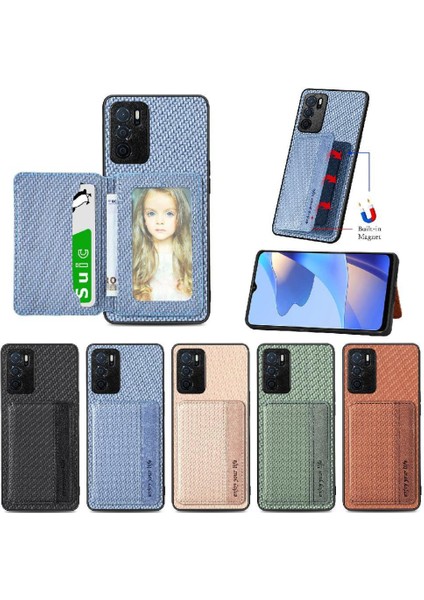 Oppo A16 Rfıd Engelleme Için Komple Kamera Güvenlik Manyetik Kart Standı (Yurt Dışından)