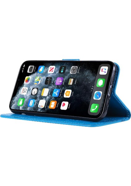 IPhone 12 Için Filp Durumda Pro Max Kart Tutucu Bilek Kayışı Pu Deri Kapatma (Yurt Dışından) modelleri
