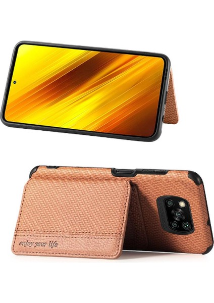 Xiaomi Poco X3 Pro Manyetik Kart Tutucu Rfıd Engelleme Için Kılıf Komple (Yurt Dışından) indirimleri