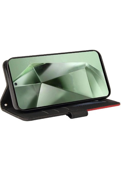 Samsung Galaxy S24 Fe Flip Için Flip Case Folio Kitap Dikiş Renk ile (Yurt Dışından) fırsatları