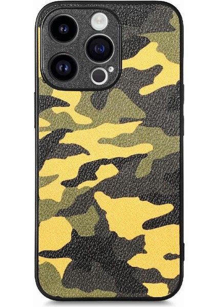 IPhone 15 Için Kılıf Pro Anti Damla Camo Tasarım Hafif Kablosuz (Yurt Dışından)