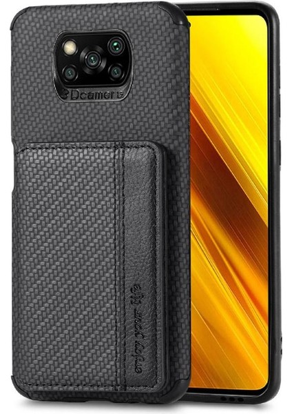 Xiaomi Poco X3 Pro Manyetik Kart Tutucu Rfıd Engelleme Için Kılıf Komple (Yurt Dışından) fiyatları