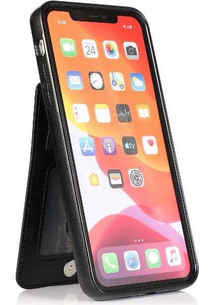 IPhone 11 Pro Max Kart Tutucu Kılıf Cüzdan Manyetik Toka ile Uyumlu (Yurt Dışından) indirimleri
