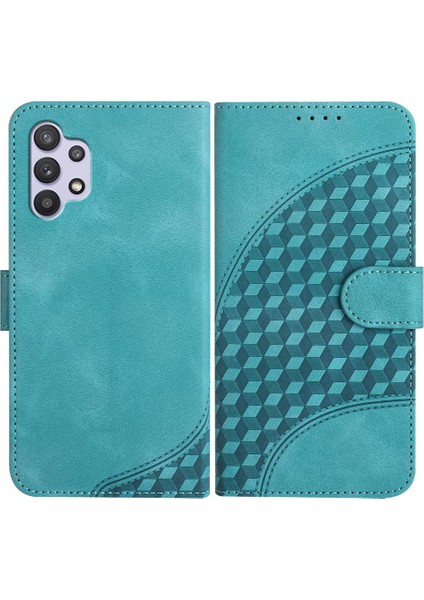 Samsung Galaxy A32 5g Pu Deri Kapak Çevirin Darbeye Deri (Yurt Dışından)