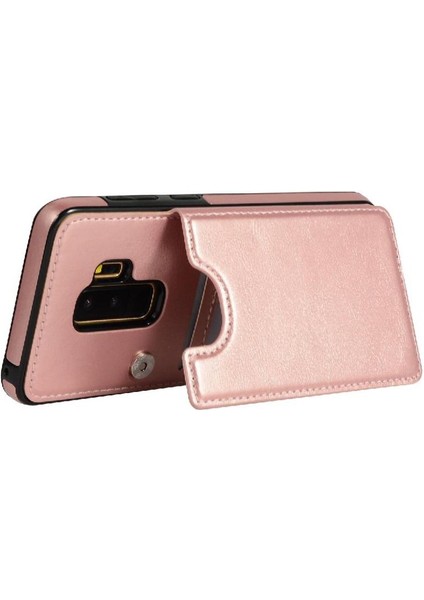 Samsung Galaxy S9 Artı Kart Yuvaları Için Cüzdan Kılıf Kickstand Pu Deri (Yurt Dışından) fiyatları