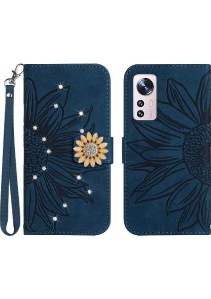 Xiaomi 12 Lite Telefon Kılıfı Için Flip Cüzdan Kredi Kartı Pu Deri Kapak (Yurt Dışından)