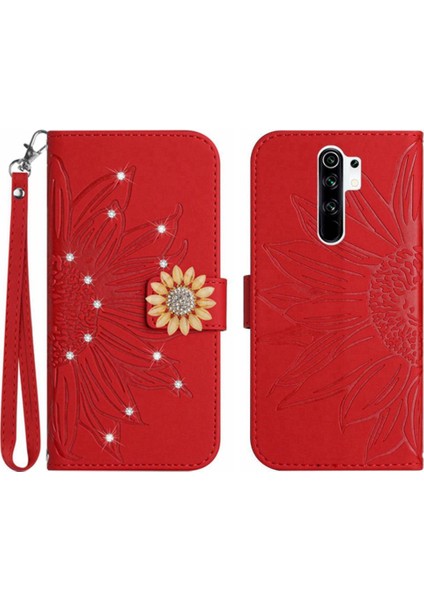 Xiaomi Redmi 9 Telefon Kılıfı Için Kılıf Flip Cüzdan Kredi Kartı Kartı Tutucu Tpu (Yurt Dışından)