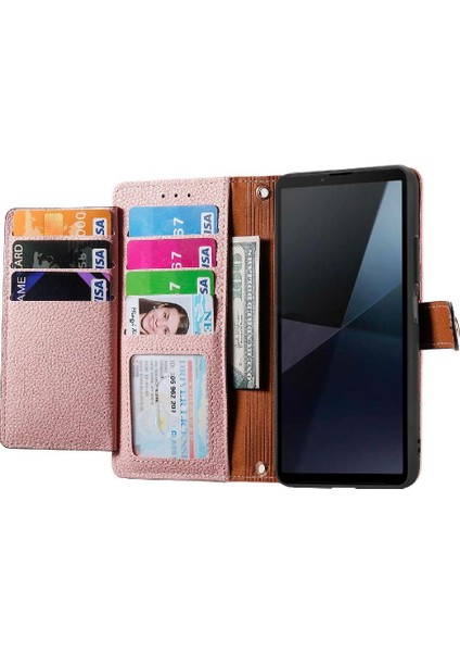 Sony Xperia 10 Vı Için Flip Case Cüzdan Darbeye Aşk Fermuar Deri (Yurt Dışından) indirimleri