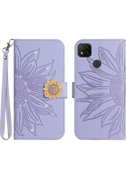 Xiaomi Redmi 9c Telefon Kılıfı Kapak Cüzdan Kredi Kartı Darbeye Tpu (Yurt Dışından)