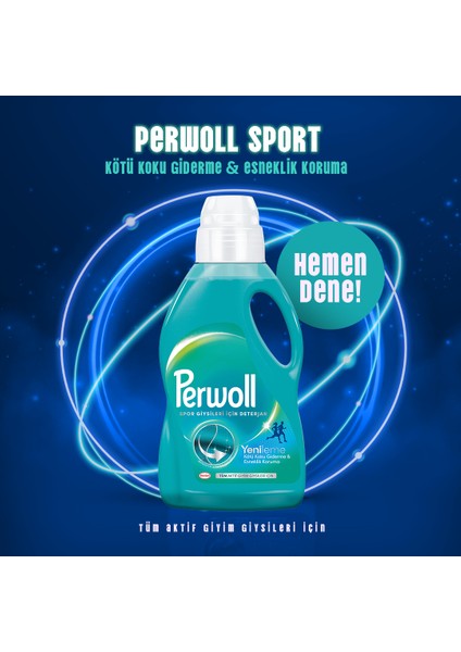 Spor Giysiler Için Sıvı Bakım Deterjanı 2970 ml x 4 Adet