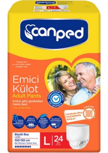 Emici Külot L 24lü (100-150 cm)