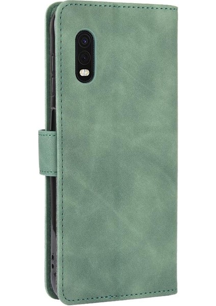 Samsung Galaxy Xcover Pro Için Kılıf Tam Koruma Deri Folio Kapak (Yurt Dışından)