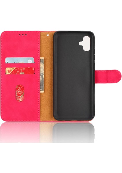 Samsung Galaxy A04E Kart Ekleme Deri Folio Flip Case ile (Yurt Dışından) indirimleri