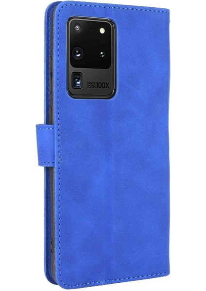 Kart Tutucu Kickstand Kart Kapak ile Samsung Galaxy S20 Ultra Için Kılıf (Yurt Dışından)