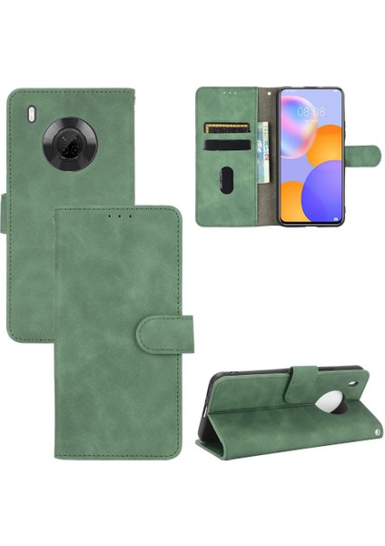 Kart ile Huawei Y9A Tam Koruma Deri Folio Flip Case Için Kılıf (Yurt Dışından) fırsatları